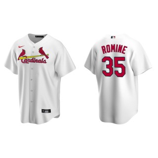 Men's St. Louis Cardinals Austin Romine White Replica Home Jersey