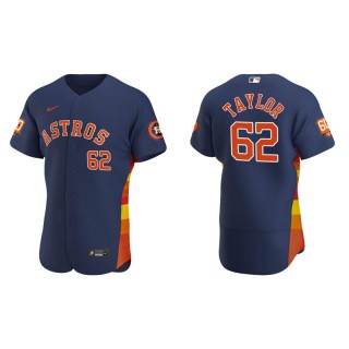 Blake Taylor Astros 60th Anniversary Authentic Men's Navy Jersey