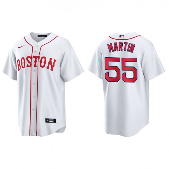 Chris Martin Red Sox Patriots' Day Replica Jersey