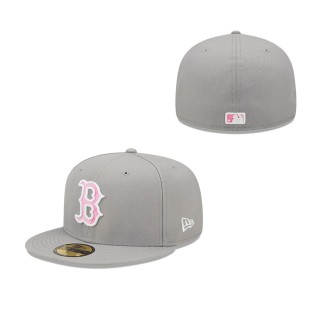 Men's Boston Red Sox Gray 2022 Mother's Day On-Field 59FIFTY Fitted Hat