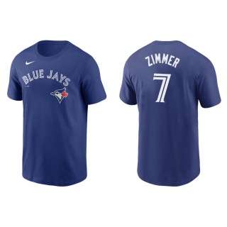 Men's Blue Jays Bradley Zimmer Royal Nike T-Shirt