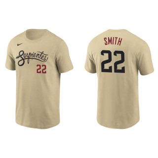 Men's Diamondbacks Caleb Smith Gold 2021 City Connect T-Shirt