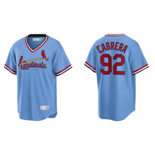 Genesis Cabrera Light Blue Cooperstown Collection Road Jersey