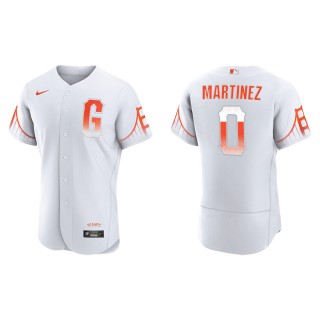 Men's Giants Carlos Martinez White 2021 City Connect Authentic Jersey