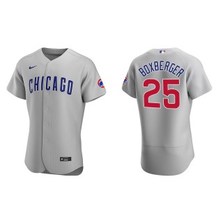 Brad Boxberger Gray Authentic Road Jersey