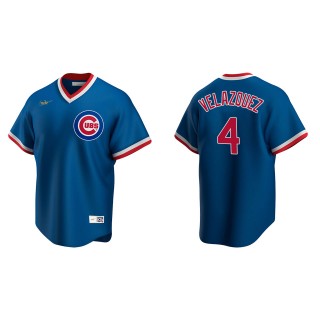 Nelson Velazquez Royal Cooperstown Collection Road Jersey