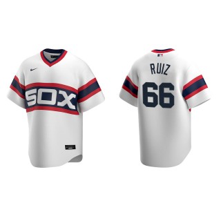 Jose Ruiz White Cooperstown Collection Home Jersey