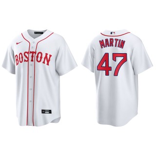 Men's Boston Red Sox Chris Martin Red Sox Patriots' Day Replica Jersey