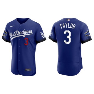 Men's Dodgers Chris Taylor Royal 2022 MLB All-Star City Connect Jersey
