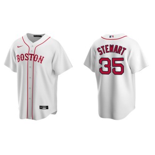 Men's Red Sox Christin Stewart White Replica Alternate Jersey