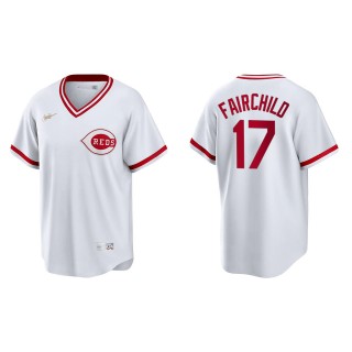 Stuart Fairchild White Cooperstown Collection Home Jersey
