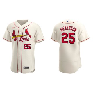 Men's Cardinals Corey Dickerson Cream Authentic Alternate Jersey