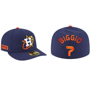 Men's Astros Craig Biggio Navy 2022 City Connect Fitted Hat