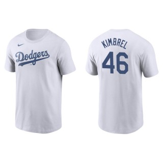 Men's Dodgers Craig Kimbrel White Nike T-Shirt