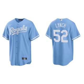 Men's Kansas City Royals Daniel Lynch Blue Replica Alternate Jersey