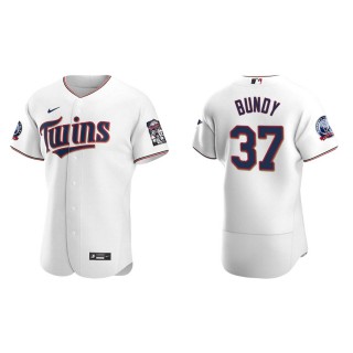Men's Twins Dylan Bundy White Authentic Home Jersey