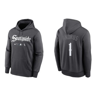 Elvis Andrus Anthracite City Connect Pullover Hoodie