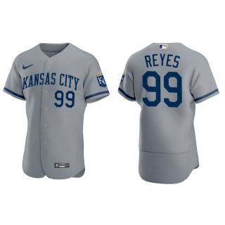 Franmil Reyes Gray Authentic Jersey