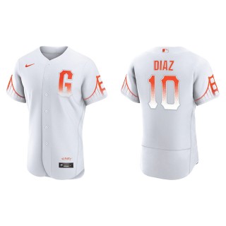 Isan Diaz White City Connect Authentic Jersey