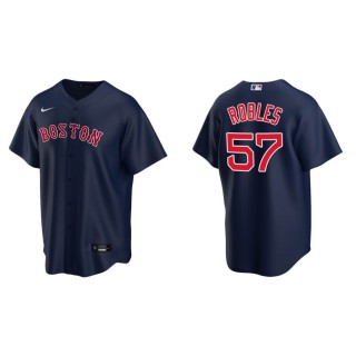 Men's Red Sox Hansel Robles Navy Replica Alternate Jersey