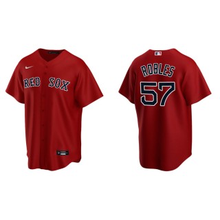 Men's Red Sox Hansel Robles Red Replica Alternate Jersey