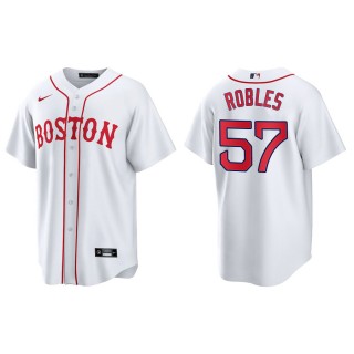 Men's Red Sox Hansel Robles Red Sox 2021 Patriots' Day Replica Jersey