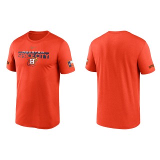 Men's Astros Orange 2022 City Connect Legend T-Shirt