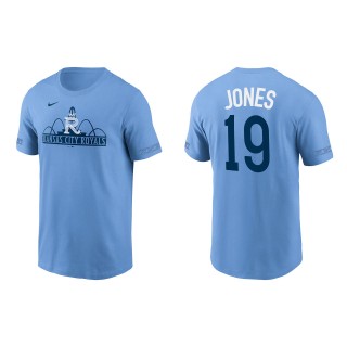 Men's JaCoby Jones Royals Light Blue 2022 City Connect T-Shirt