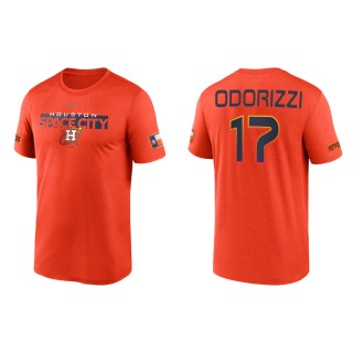 Men's Astros Jake Odorizzi Orange 2022 City Connect Legend T-Shirt
