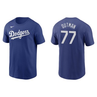 Men's Dodgers James Outman Royal Nike T-Shirt