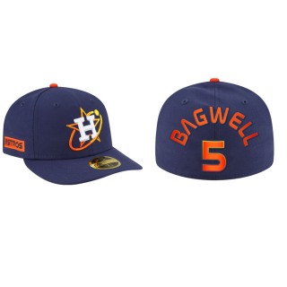 Men's Astros Jeff Bagwell Navy 2022 City Connect Fitted Hat