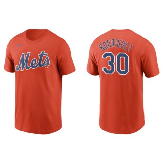 Men's Mets Joely Rodriguez Orange Nike T-Shirt