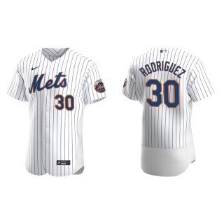 Men's Mets Joely Rodriguez White Authentic Home Jersey
