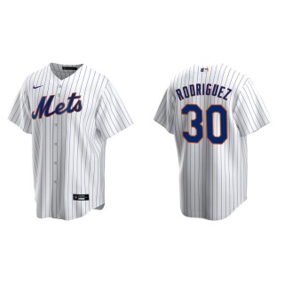 Men's Mets Joely Rodriguez White Replica Home Jersey