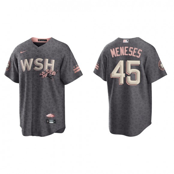Joey Meneses Gray City Connect Replica Jersey