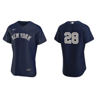 Men's Yankees Josh Donaldson Navy Authentic Jersey