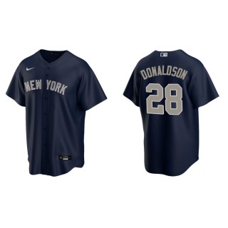 Men's Yankees Josh Donaldson Navy Replica Alternate Jersey