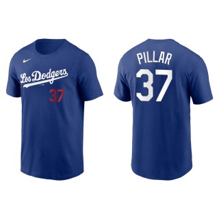 Men's Dodgers Kevin Pillar Royal 2021 City Connect T-Shirt
