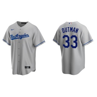 James Outman Gray Replica Road Jersey