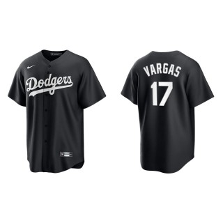 Miguel Vargas Black White Replica Official Jersey
