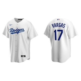 Miguel Vargas White Replica Home Jersey