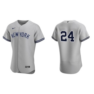 Men's New York Yankees Matt Carpenter Gray Authentic Road Jersey