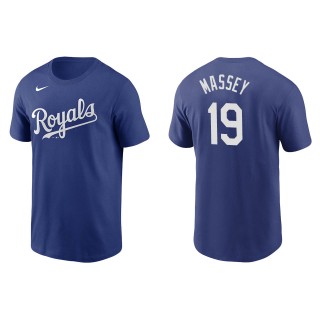 Michael Massey Royal T-Shirt