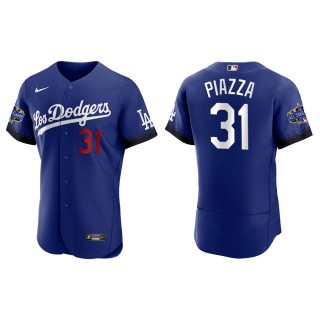 Men's Dodgers Mike Piazza Royal 2022 MLB All-Star City Connect Jersey