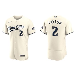 Michael A.Taylor Cream Authentic Jersey
