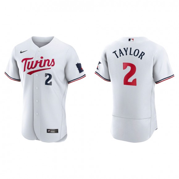 Michael A.Taylor White Authentic Jersey