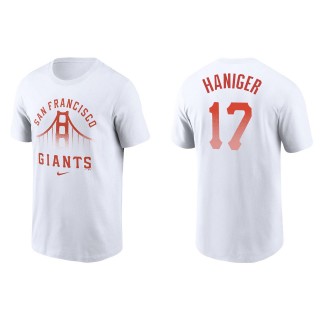 Men's San Francisco Giants Mitch Haniger White City Connect Graphic T-Shirt