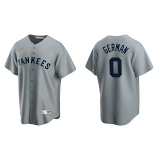 Domingo German Gray Cooperstown Collection Road Jersey