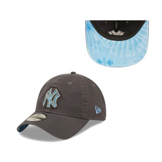 Men's New York Yankees Graphite 2022 Father's Day 9TWENTY Adjustable Hat
