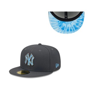 Men's New York Yankees Graphite 2022 Father's Day On-Field 59FIFTY Fitted Hat